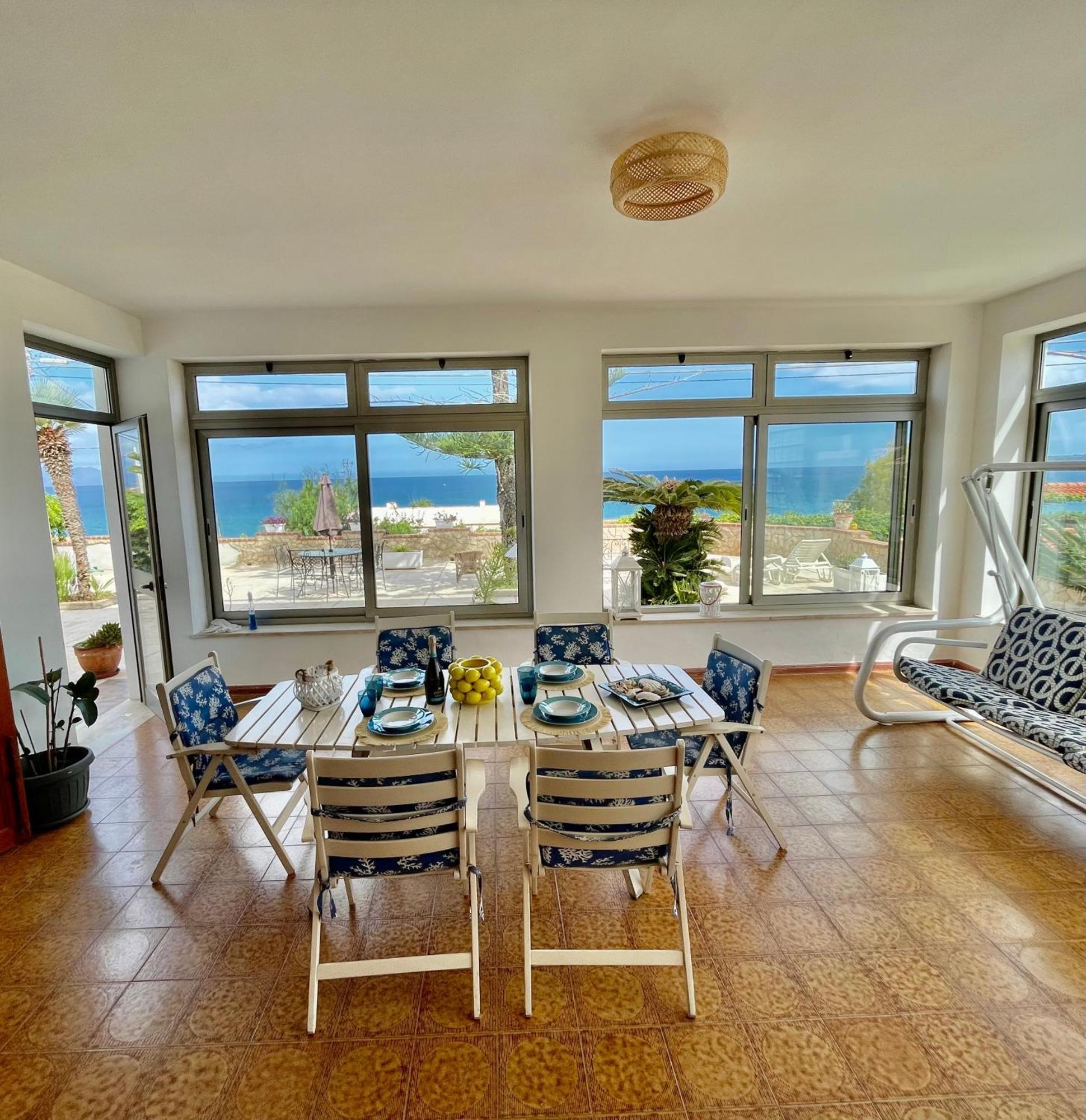 Villa Sul Mare Palazzolo Trappeto  Luaran gambar