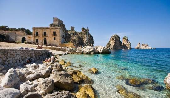 Villa Sul Mare Palazzolo Trappeto  Luaran gambar